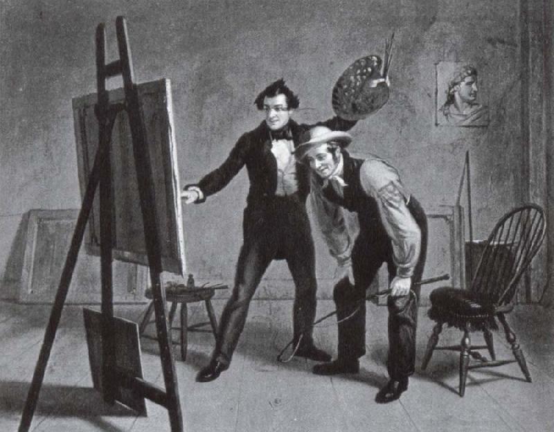 William Sidney Mount Der Triumph des Malersm France oil painting art